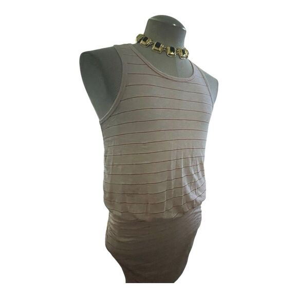Sundry For Evereve Dress Size 1 Small The Weekender Striped Sleeveless Tank - Picture 8 of 14
